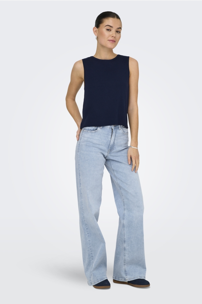 JDYFELINA-FINA HW WIDE JNS LBD DNM 15346745 LIGHT BLUE DENIM